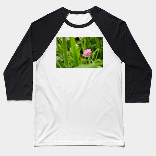 fli clover Baseball T-Shirt by pcfyi